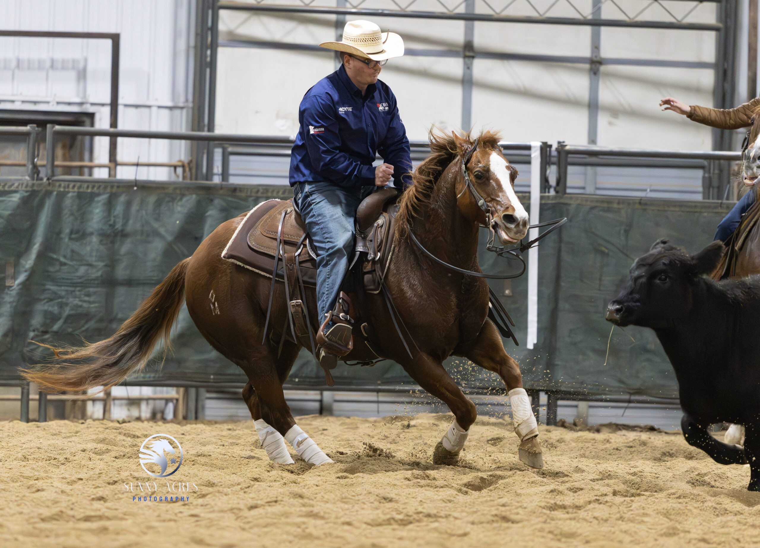 A rider at 7 Stars Ranch